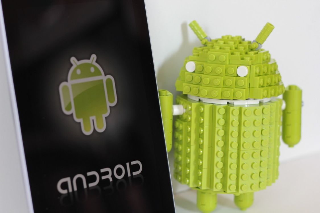 乐高ideas Andy/Bugdroid的Android通过谷歌