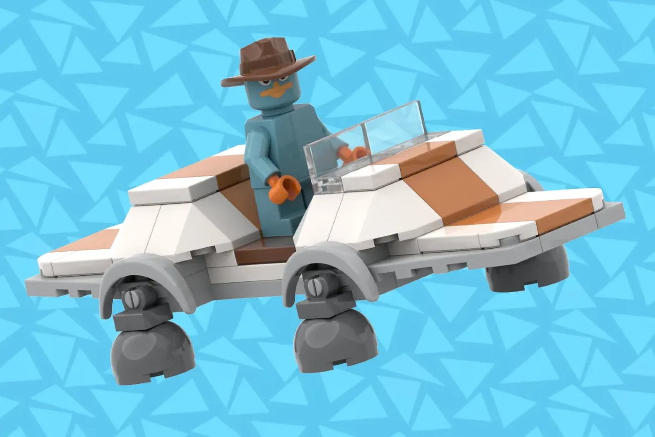 乐高ideas 迪士尼的Phineas和Ferb Doofenshmirtz邪恶公司