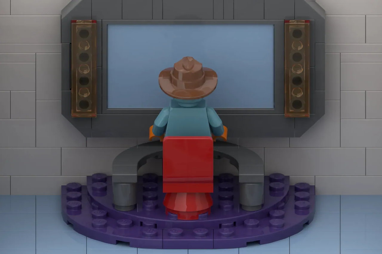 乐高ideas 迪士尼的Phineas和Ferb Doofenshmirtz邪恶公司