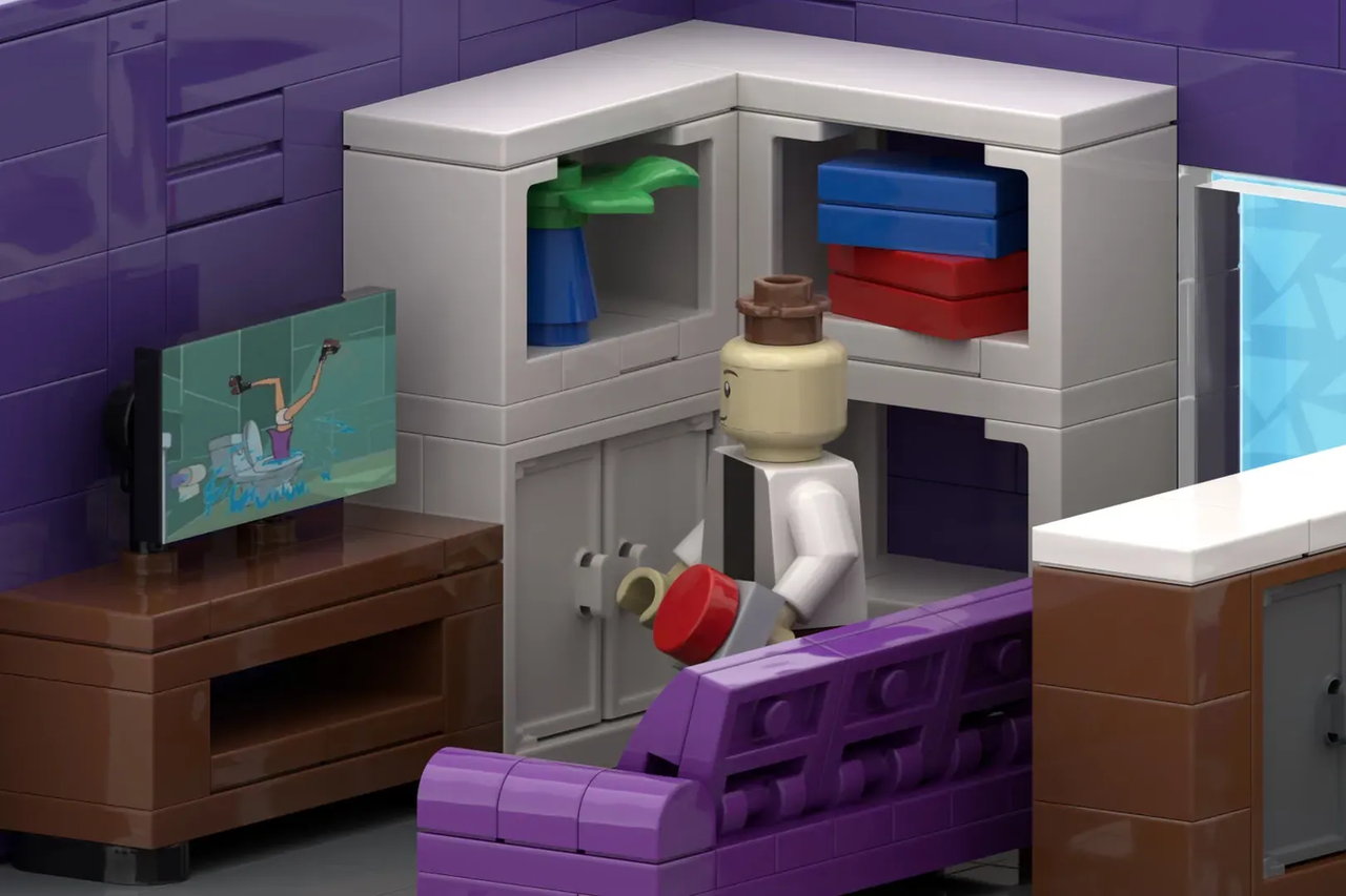 乐高ideas 迪士尼的Phineas和Ferb Doofenshmirtz邪恶公司