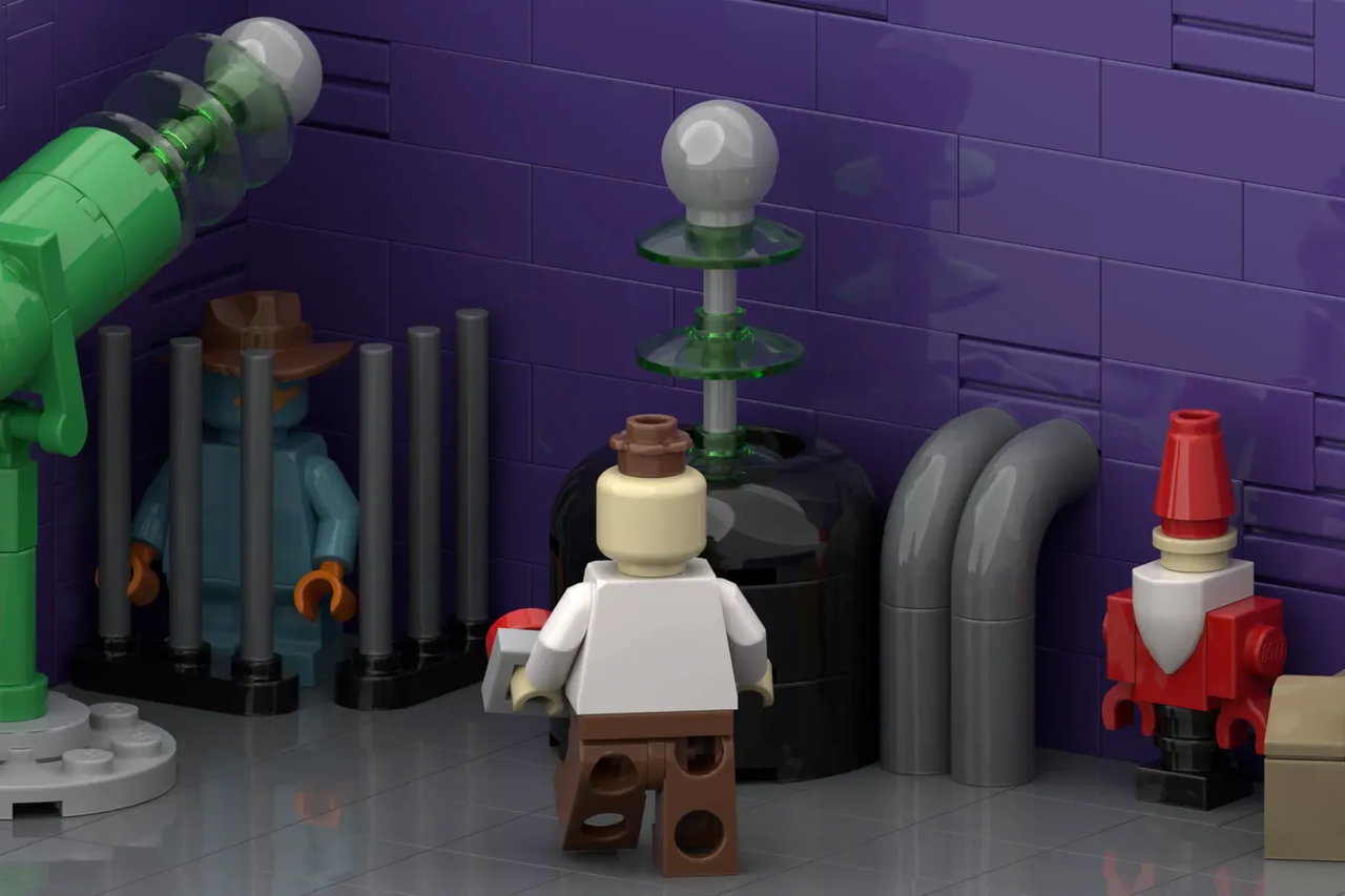 乐高ideas 迪士尼的Phineas和Ferb Doofenshmirtz邪恶公司