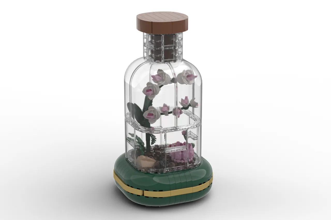 乐高ideas 植物生态瓶
