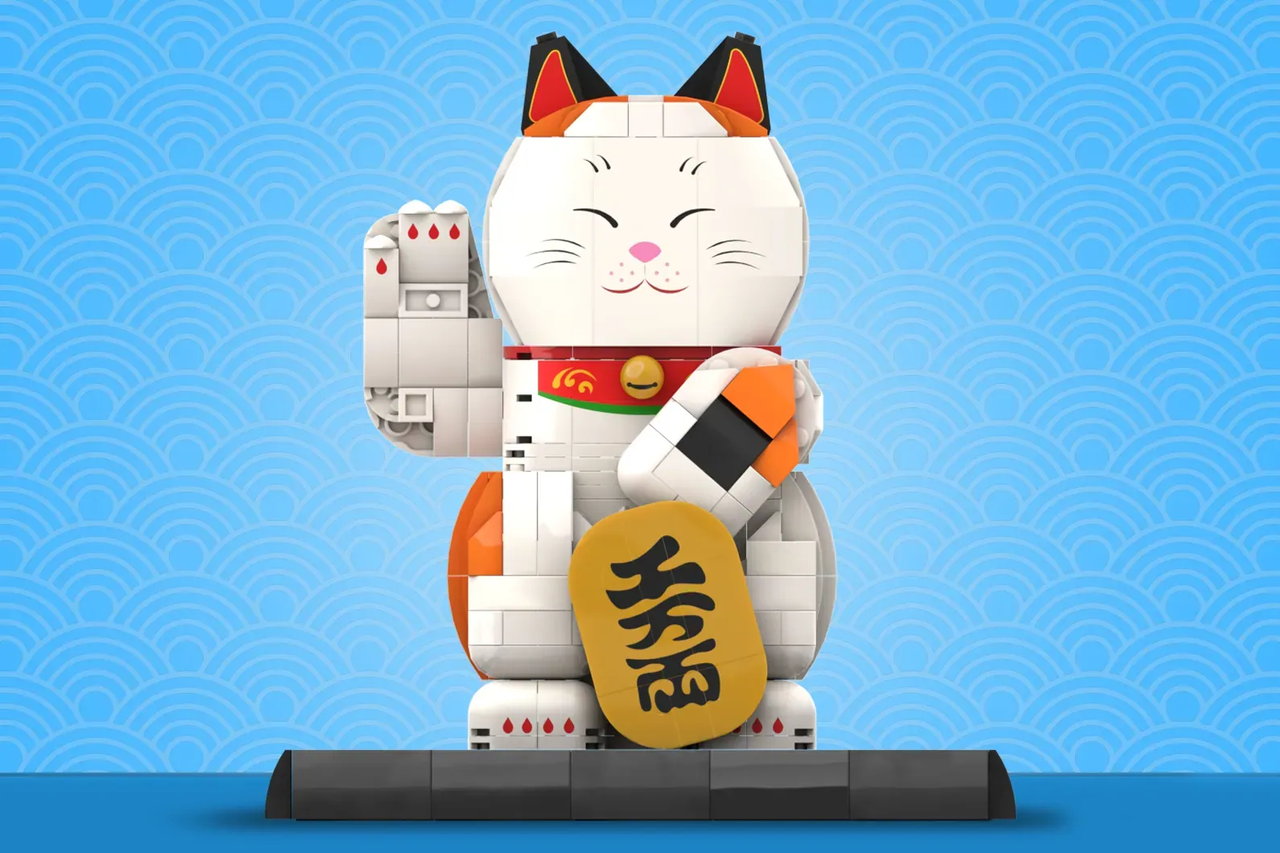乐高ideas 招财猫