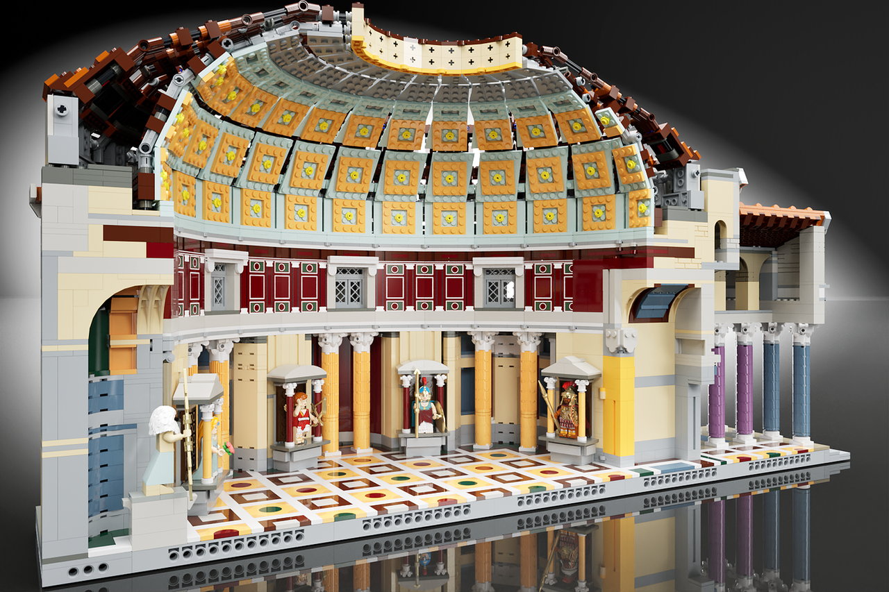 乐高ideas 万神殿124号