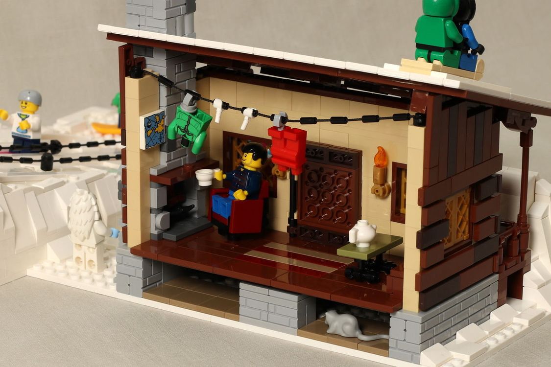 乐高ideas 滑雪小屋