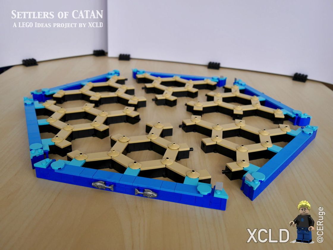 乐高ideas CATAN-游戏