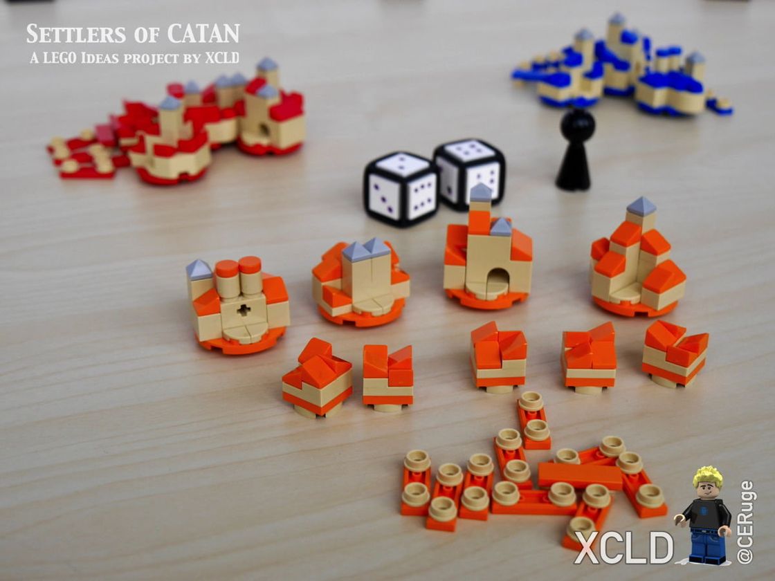 乐高ideas CATAN-游戏