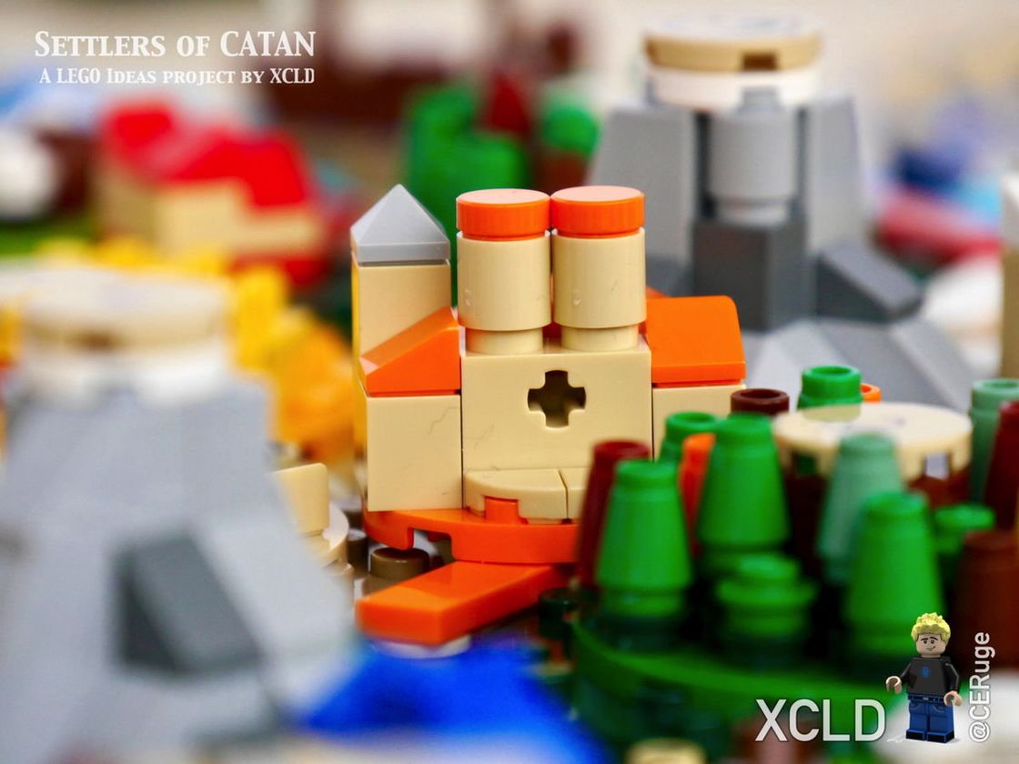 乐高ideas CATAN-游戏