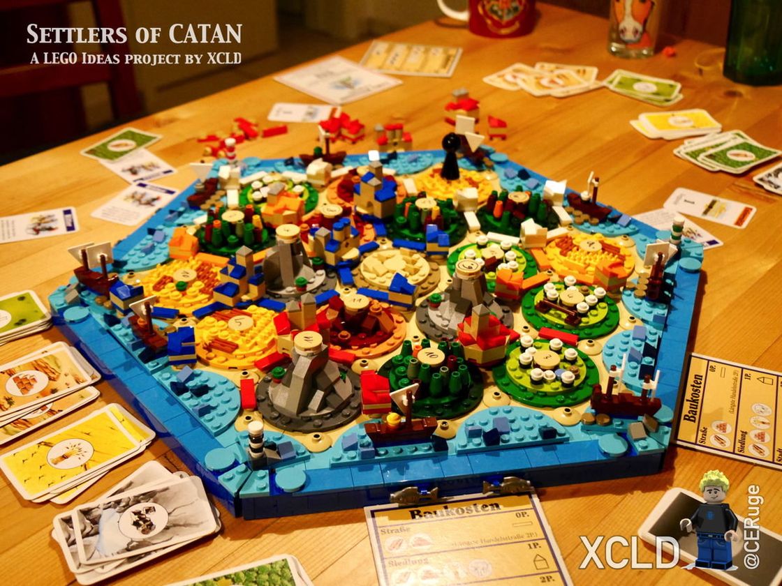 乐高ideas CATAN-游戏