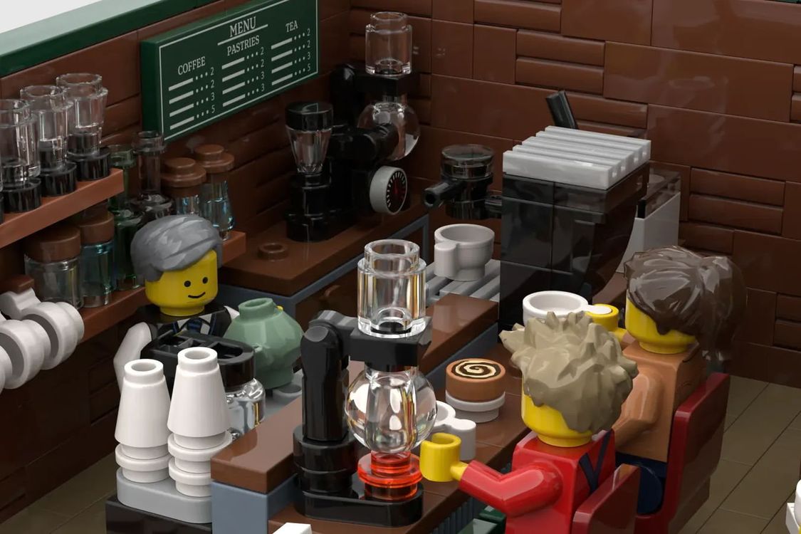 乐高ideas Bricks Coffee