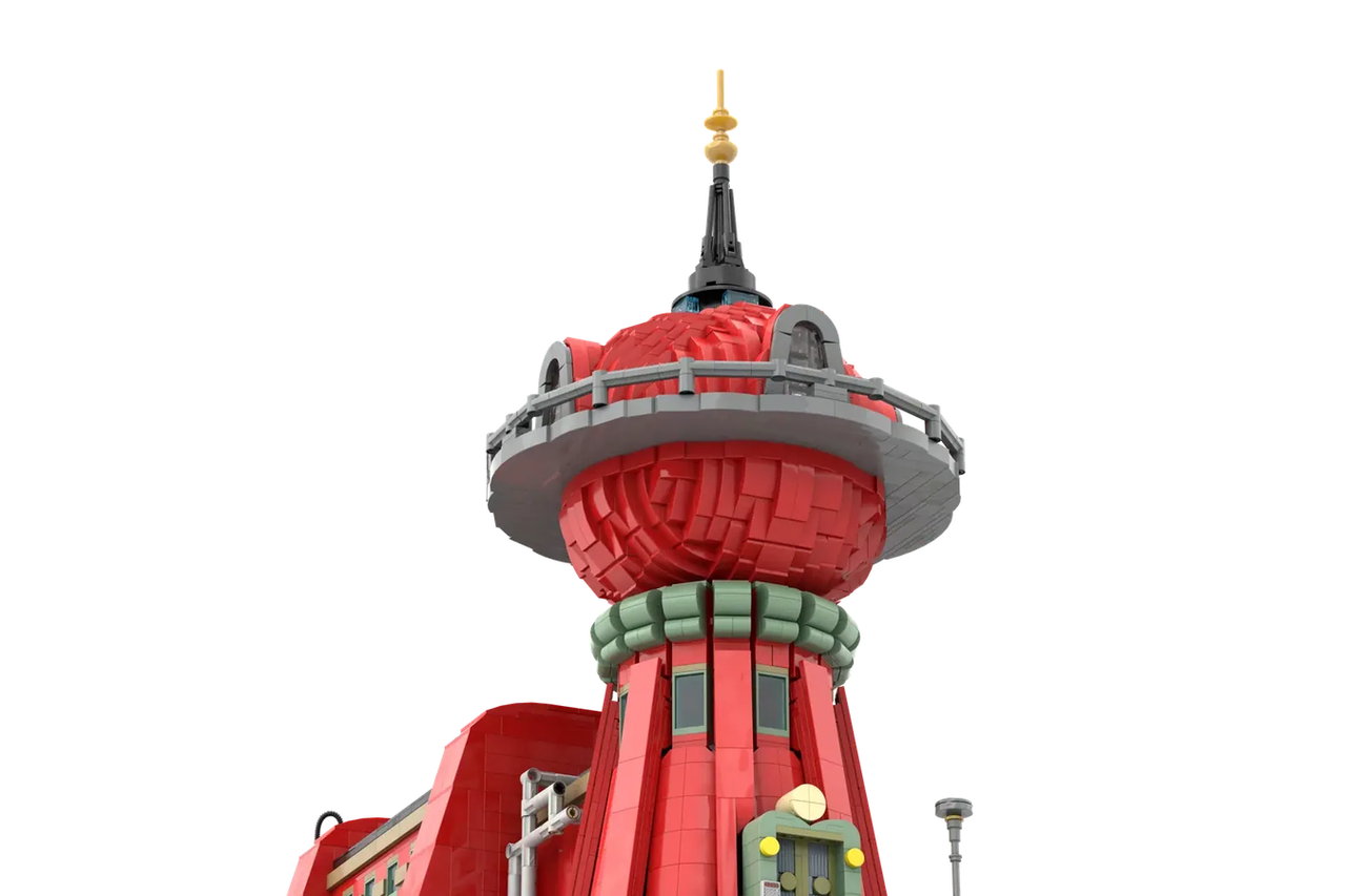 乐高ideas Planet Express总部