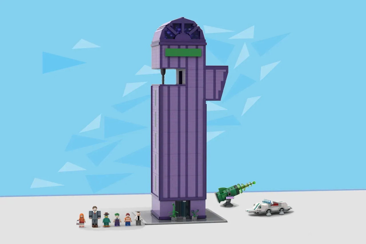 乐高ideas Doofenshmirtz公司大楼