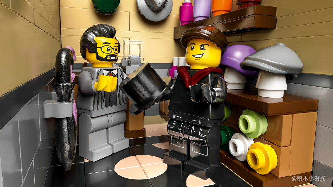 乐高 10350 英伦街角