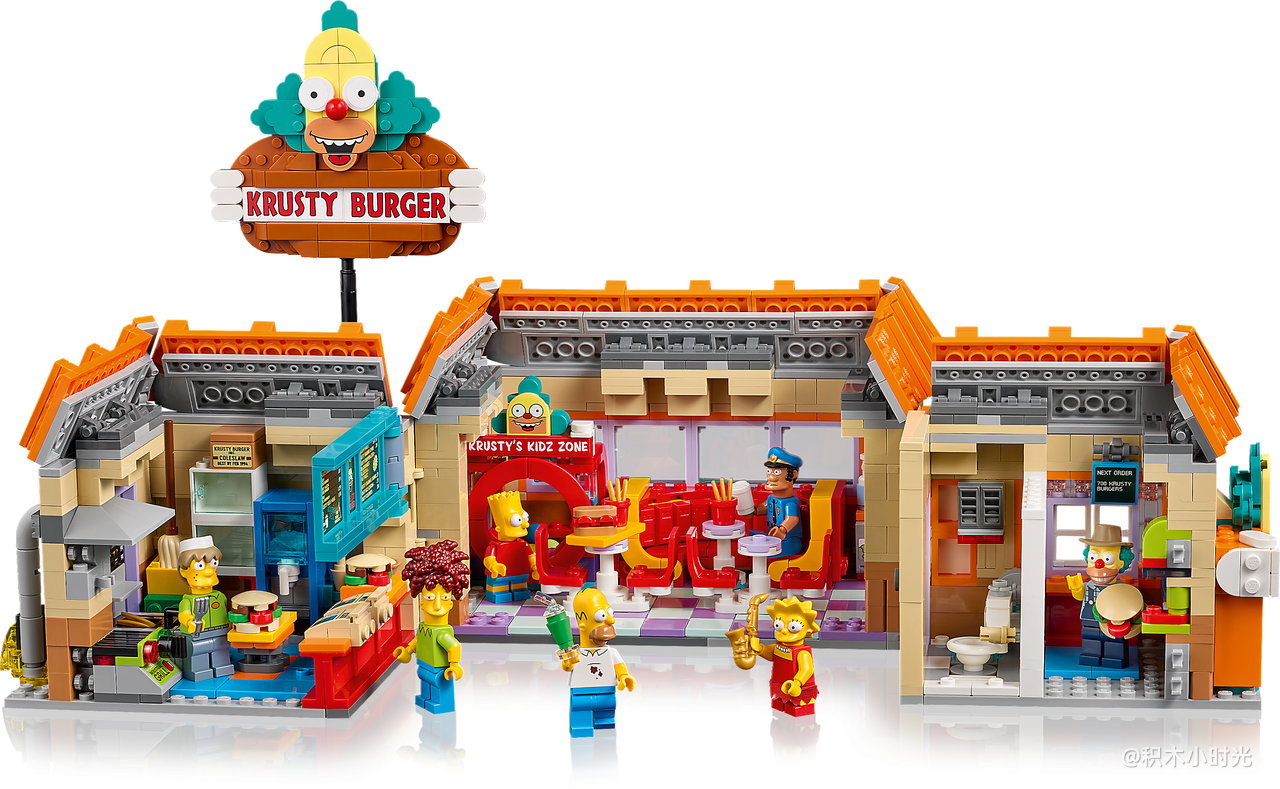 乐高 10352 辛普森一家：库斯提汉堡店