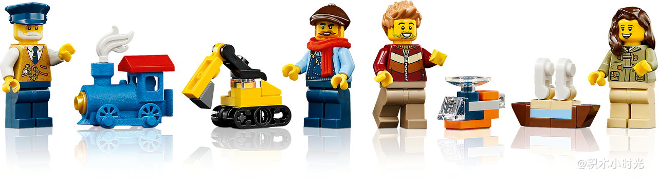 乐高 10361 圣诞特快列车