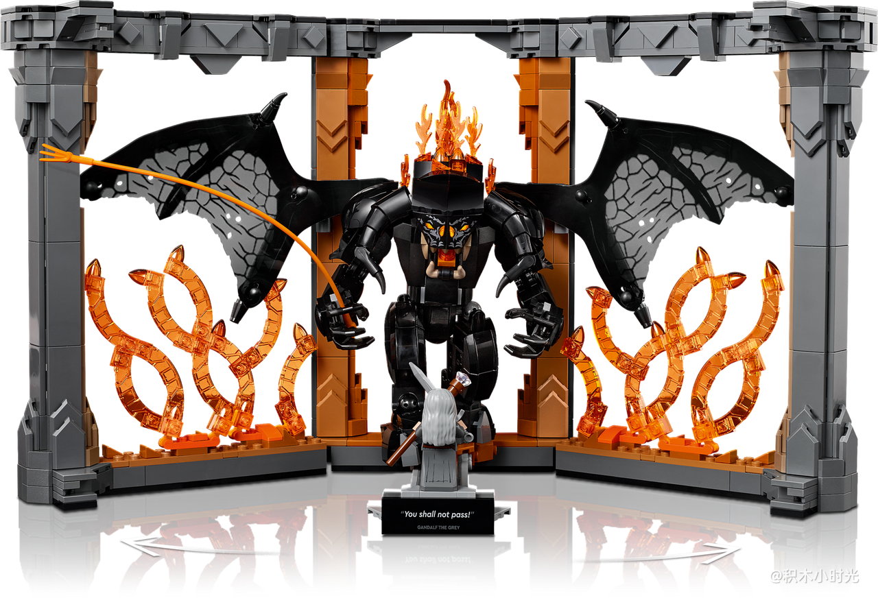 乐高 10367 指环王：炎魔书架装饰