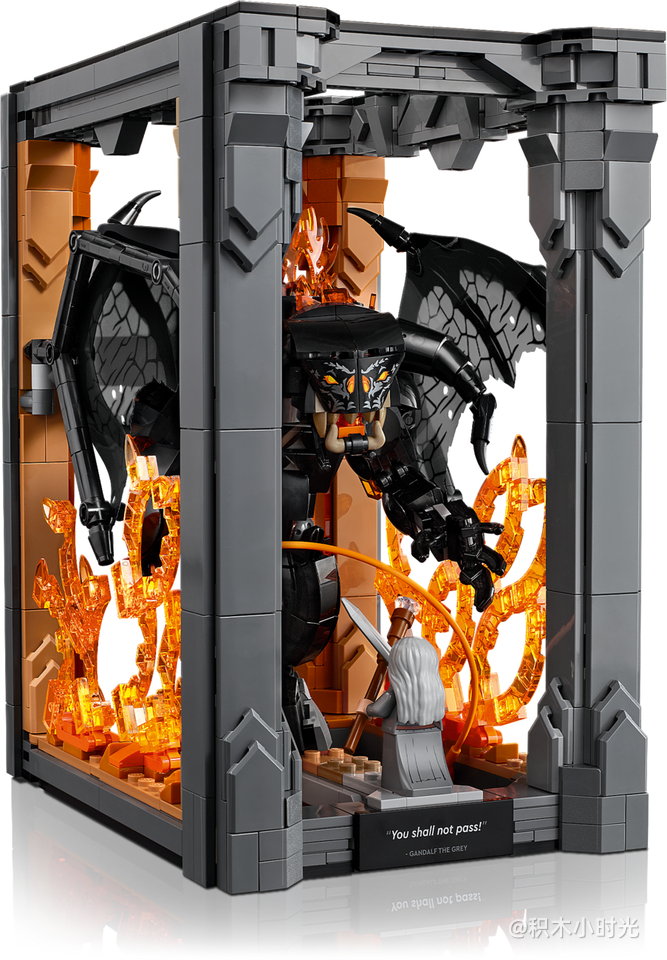 乐高 10367 指环王：炎魔书架装饰