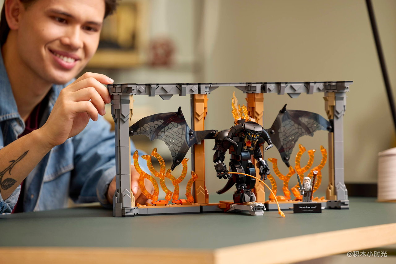 乐高 10367 指环王：炎魔书架装饰