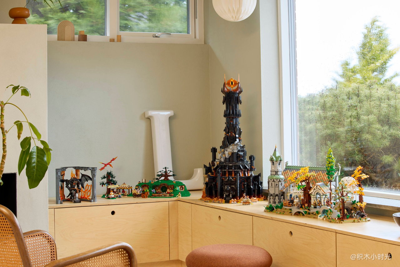 乐高 10367 指环王：炎魔书架装饰