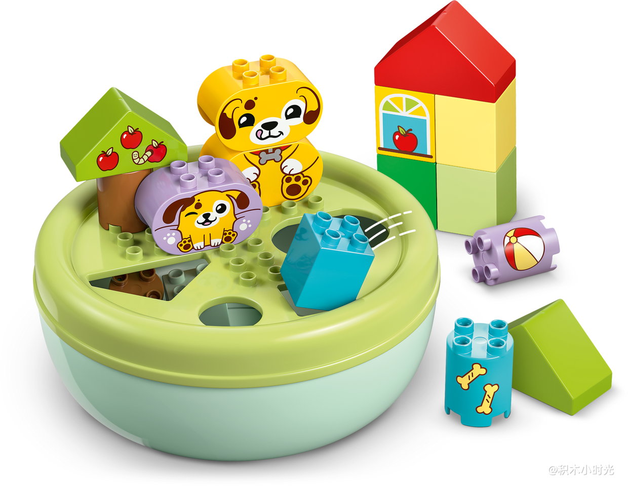 乐高 10441 形状分类：狗狗房屋