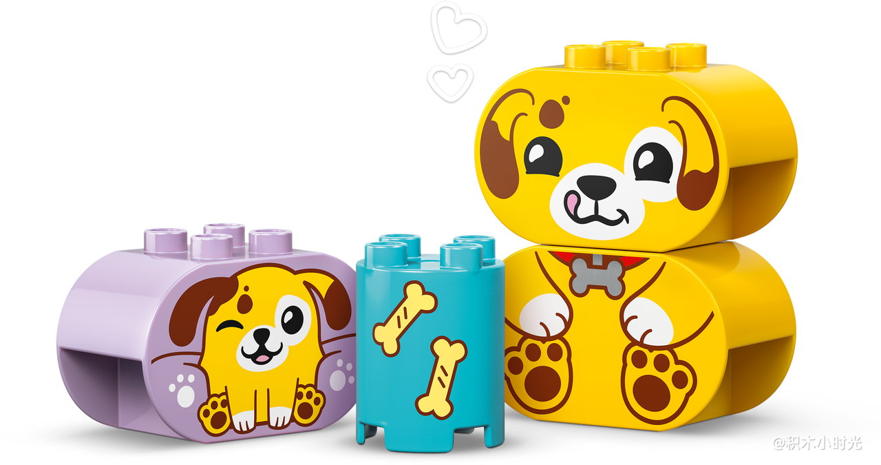 乐高 10441 形状分类：狗狗房屋