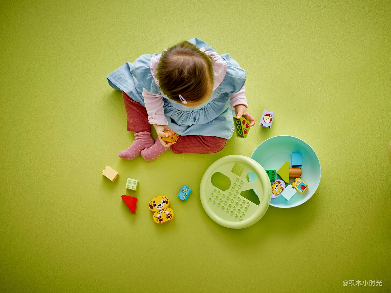 乐高 10441 形状分类：狗狗房屋