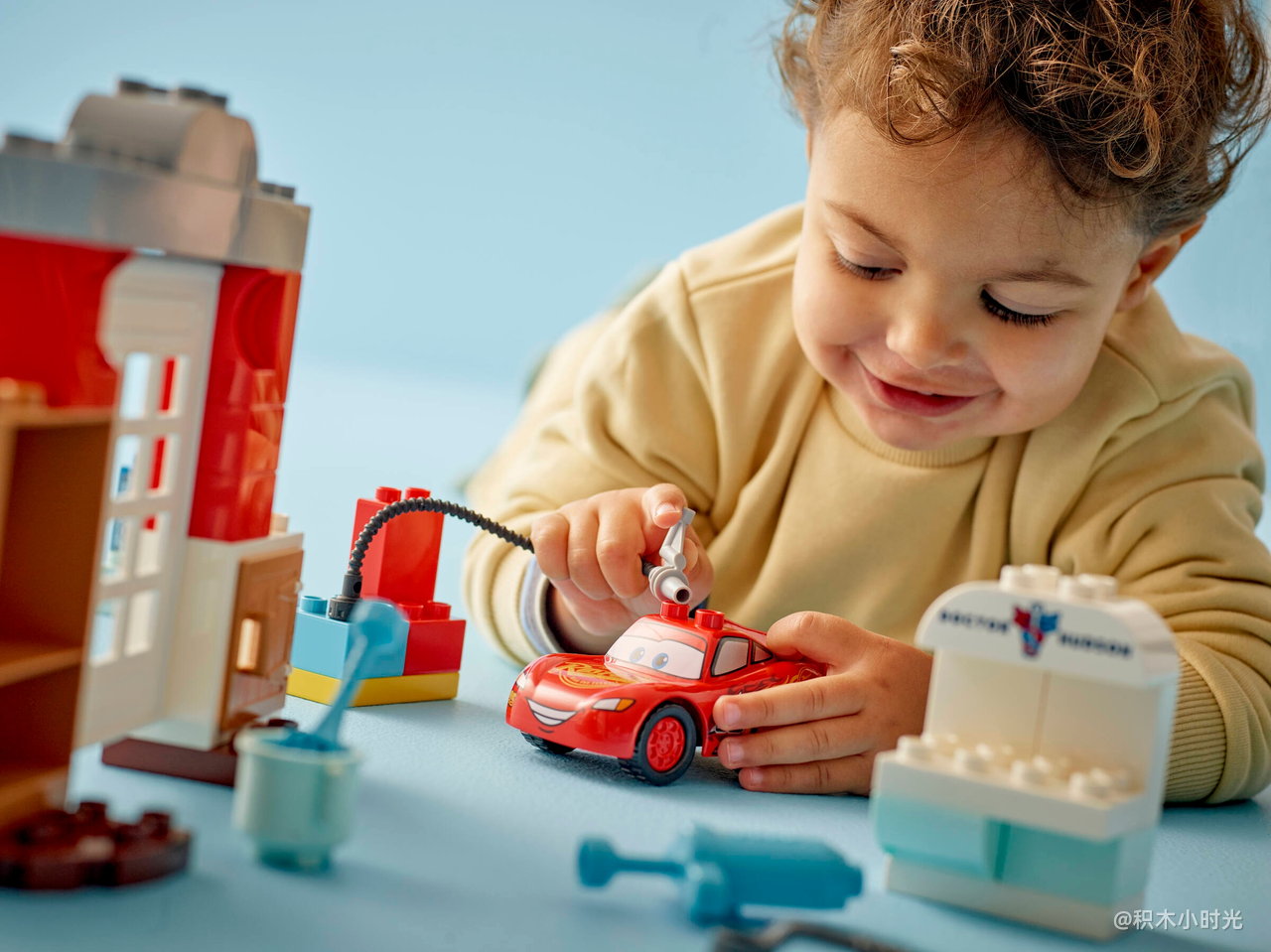 乐高 10456 麦昆拜访医生的车库