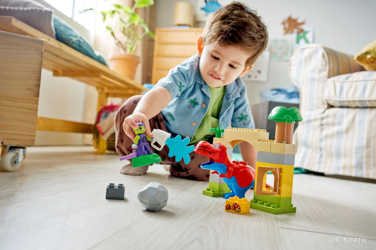 乐高 10463 恐龙蜘蛛侠雷克斯大战绿魔