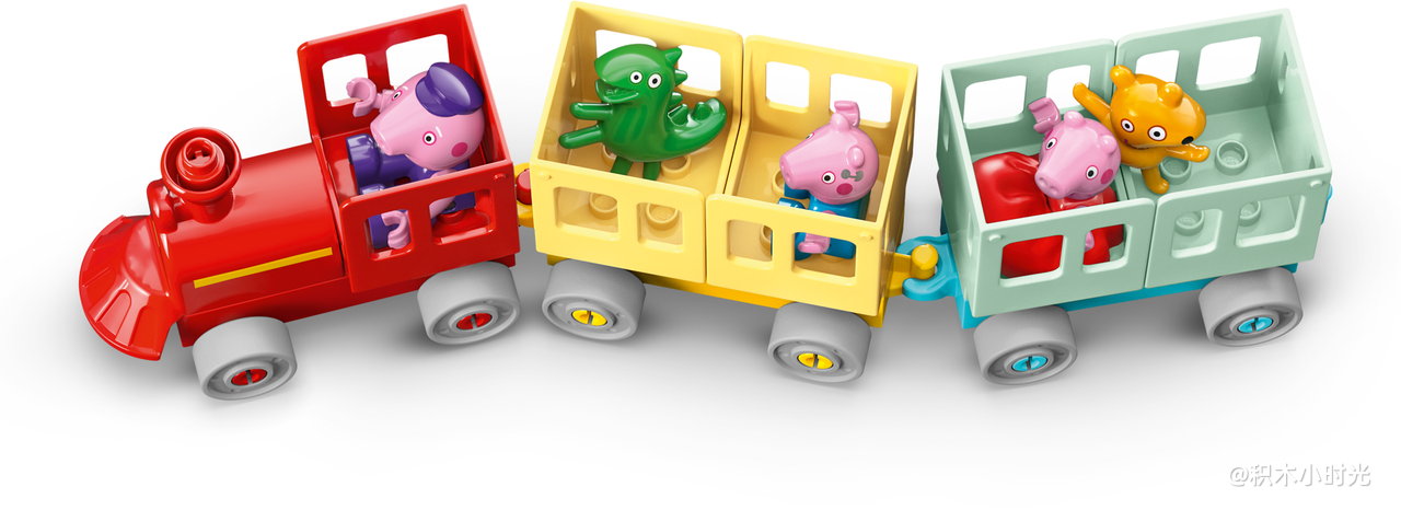 乐高 10466 与猪爷爷一起乘坐火车