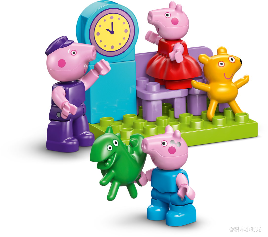 乐高 10466 与猪爷爷一起乘坐火车