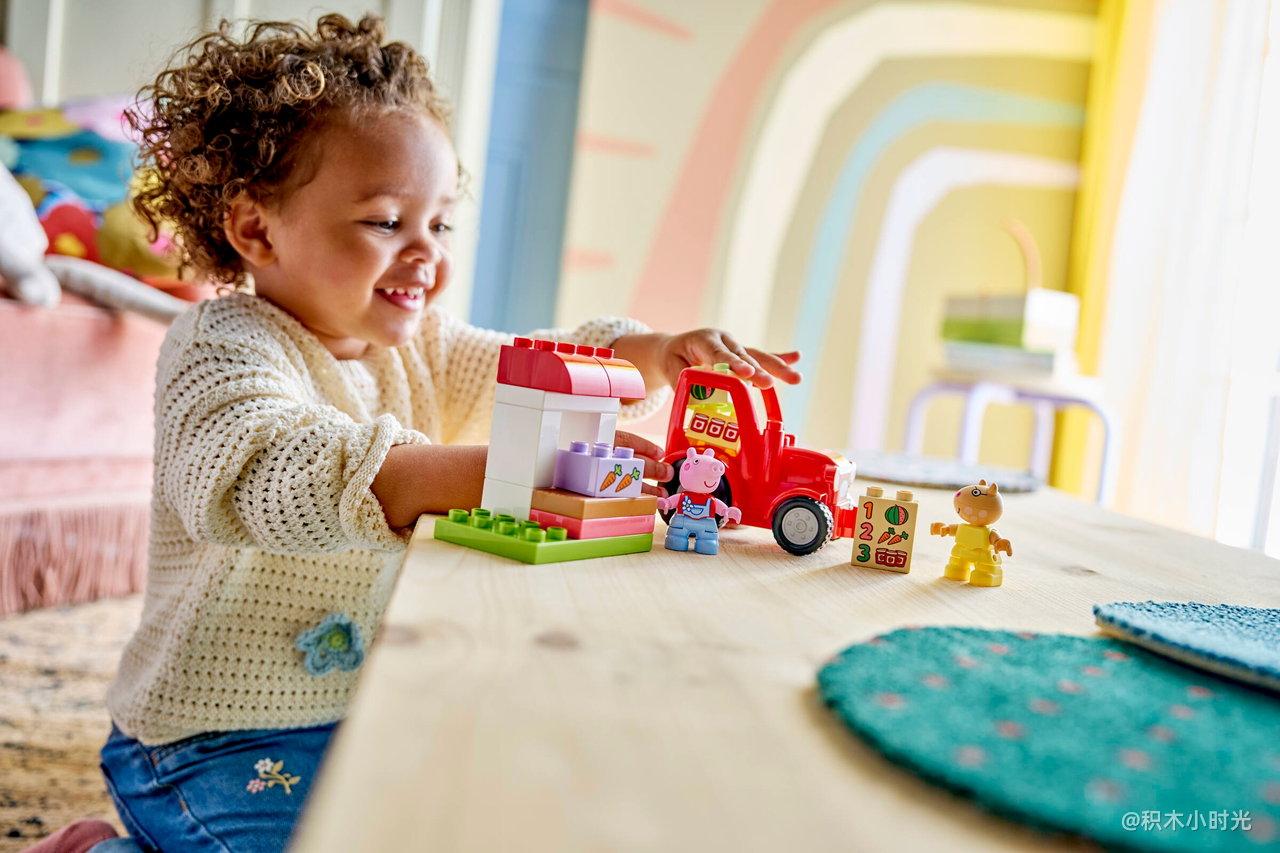 乐高 10468 拖拉机与市场