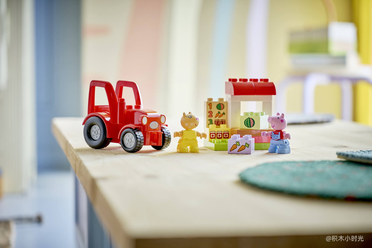 乐高 10468 拖拉机与市场