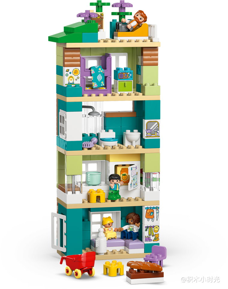 乐高 10470 3合1现代温馨房屋