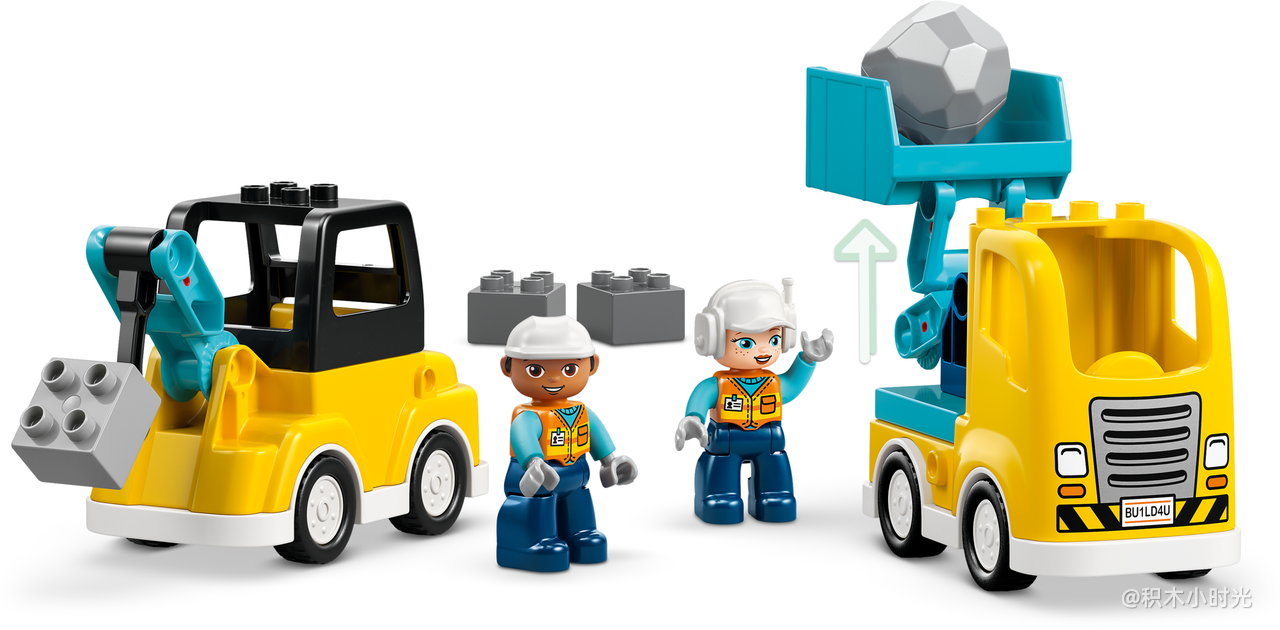 乐高 10475 3合1建筑工程车