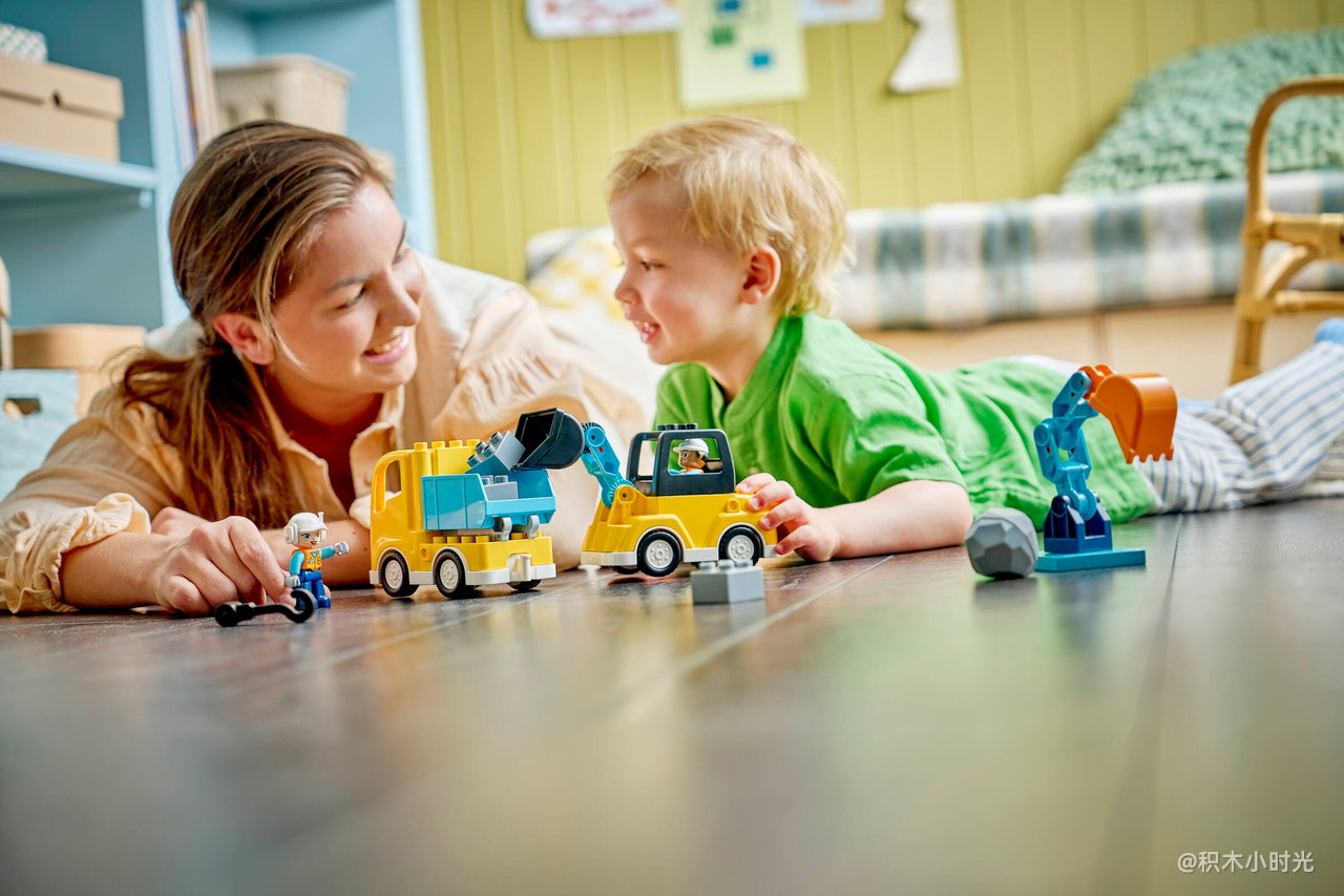 乐高 10475 3合1建筑工程车