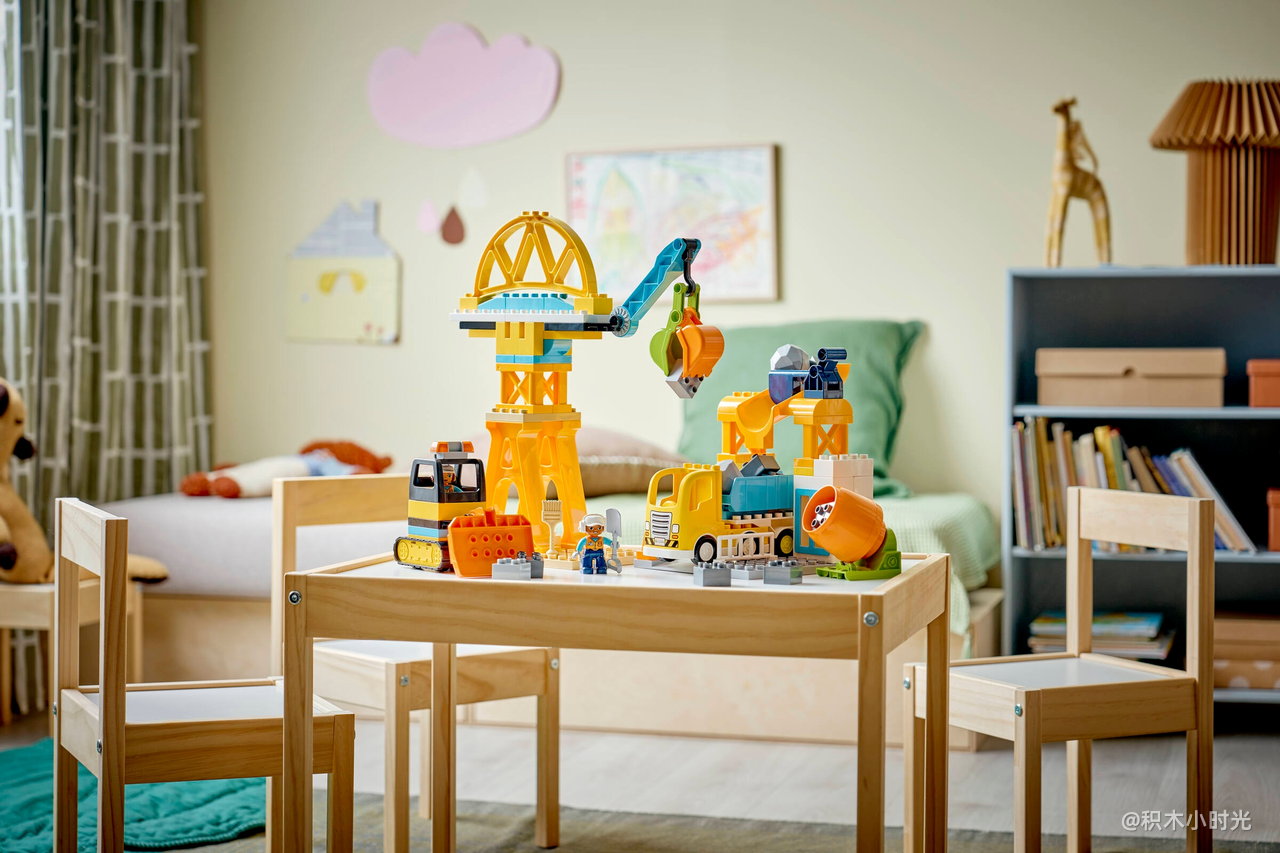 乐高 10476 3合1忙碌的建筑工地