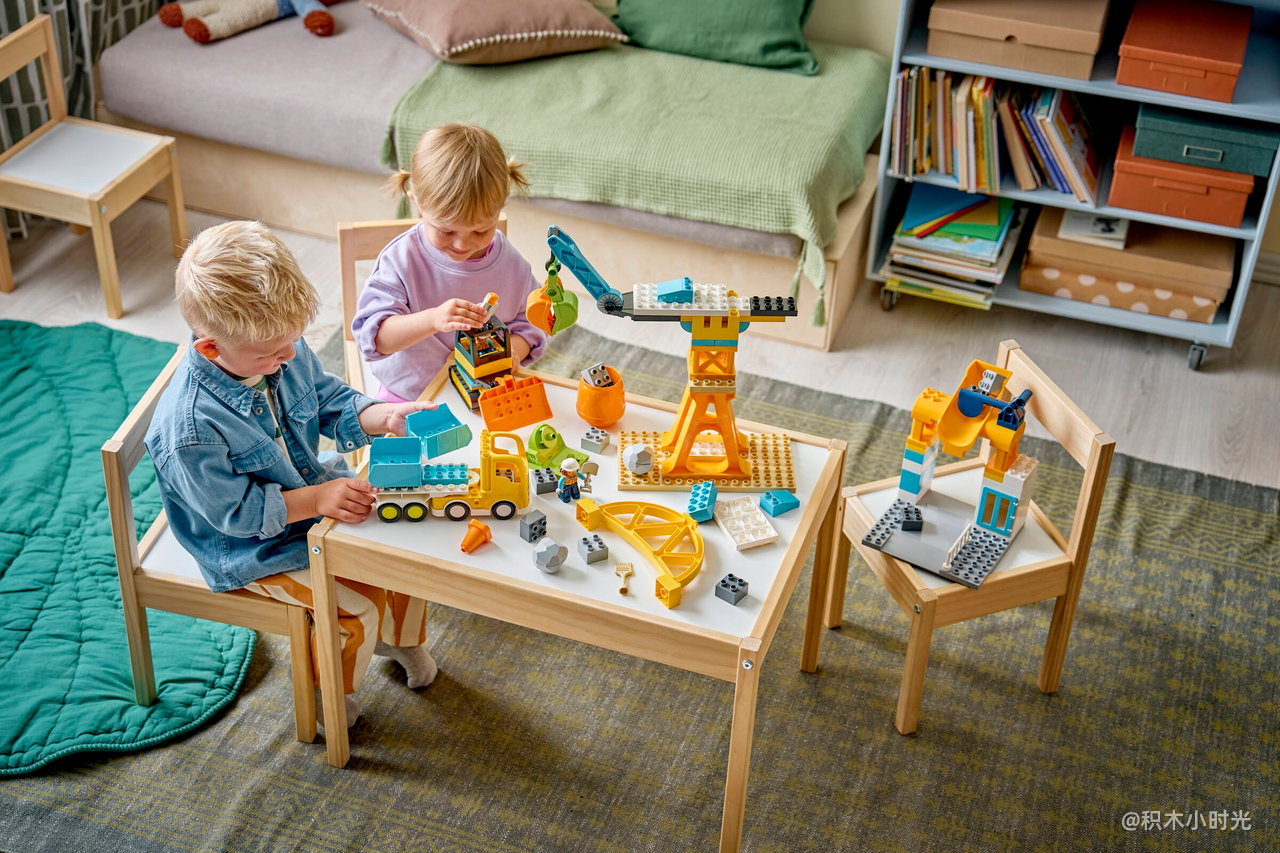 乐高 10476 3合1忙碌的建筑工地