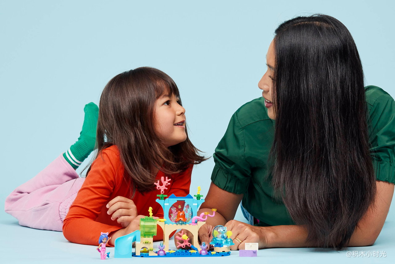 乐高 11204 人鱼猫和盖比的水族馆冒险