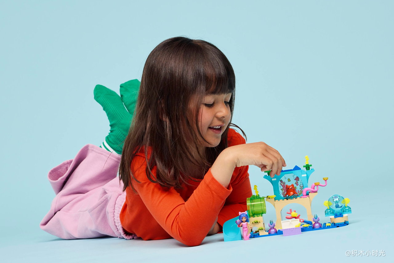 乐高 11204 人鱼猫和盖比的水族馆冒险