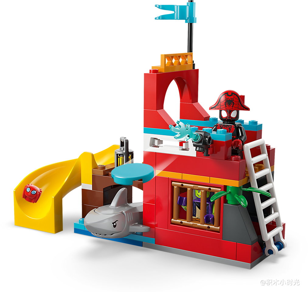 乐高 11208 蜘蛛侠海盗船组合