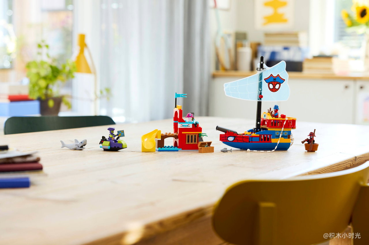乐高 11208 蜘蛛侠海盗船组合