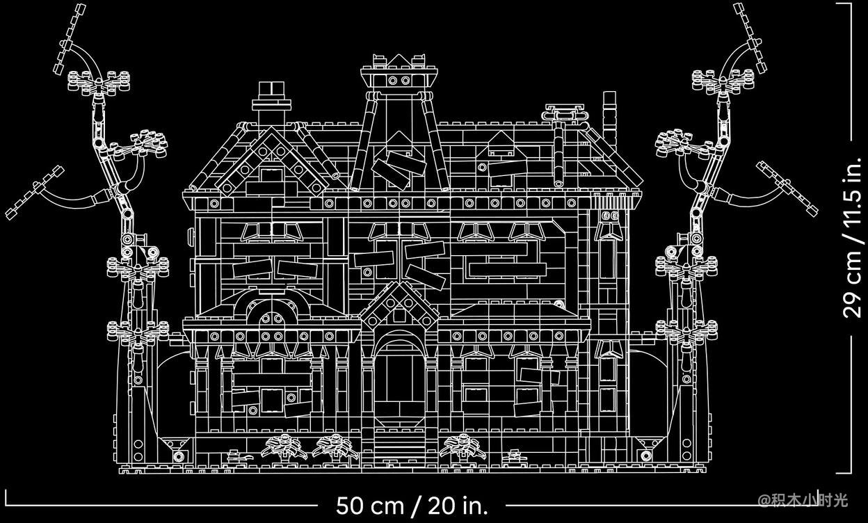乐高 11370 怪奇物语：克里尔之家