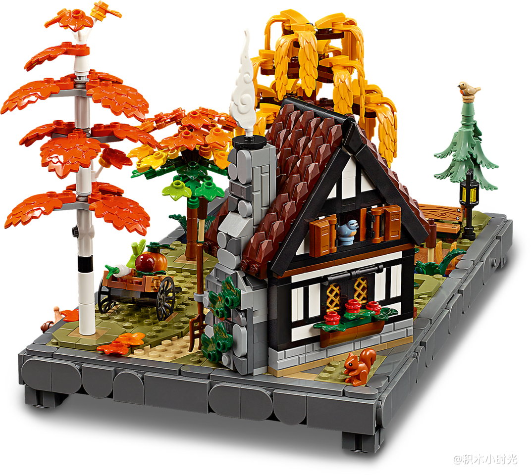 乐高 11372 秋季小屋花园