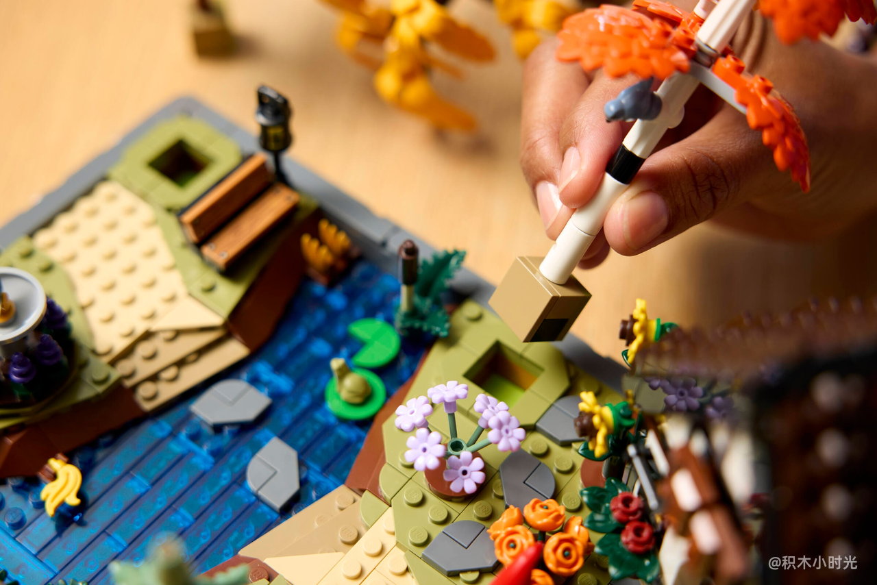 乐高 11372 秋季小屋花园
