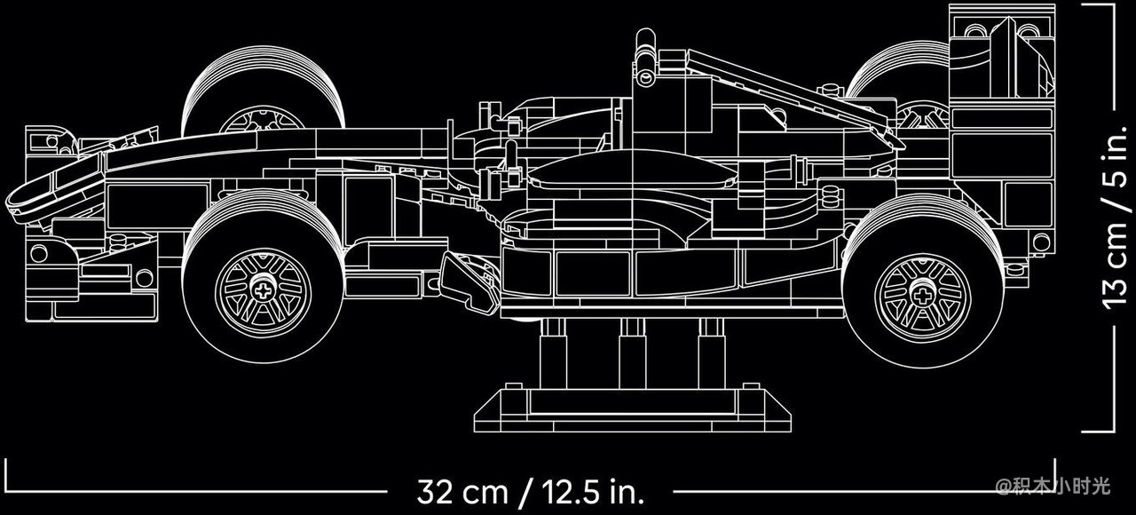 乐高 11375 法拉利 F2004 与迈克尔·舒马赫
