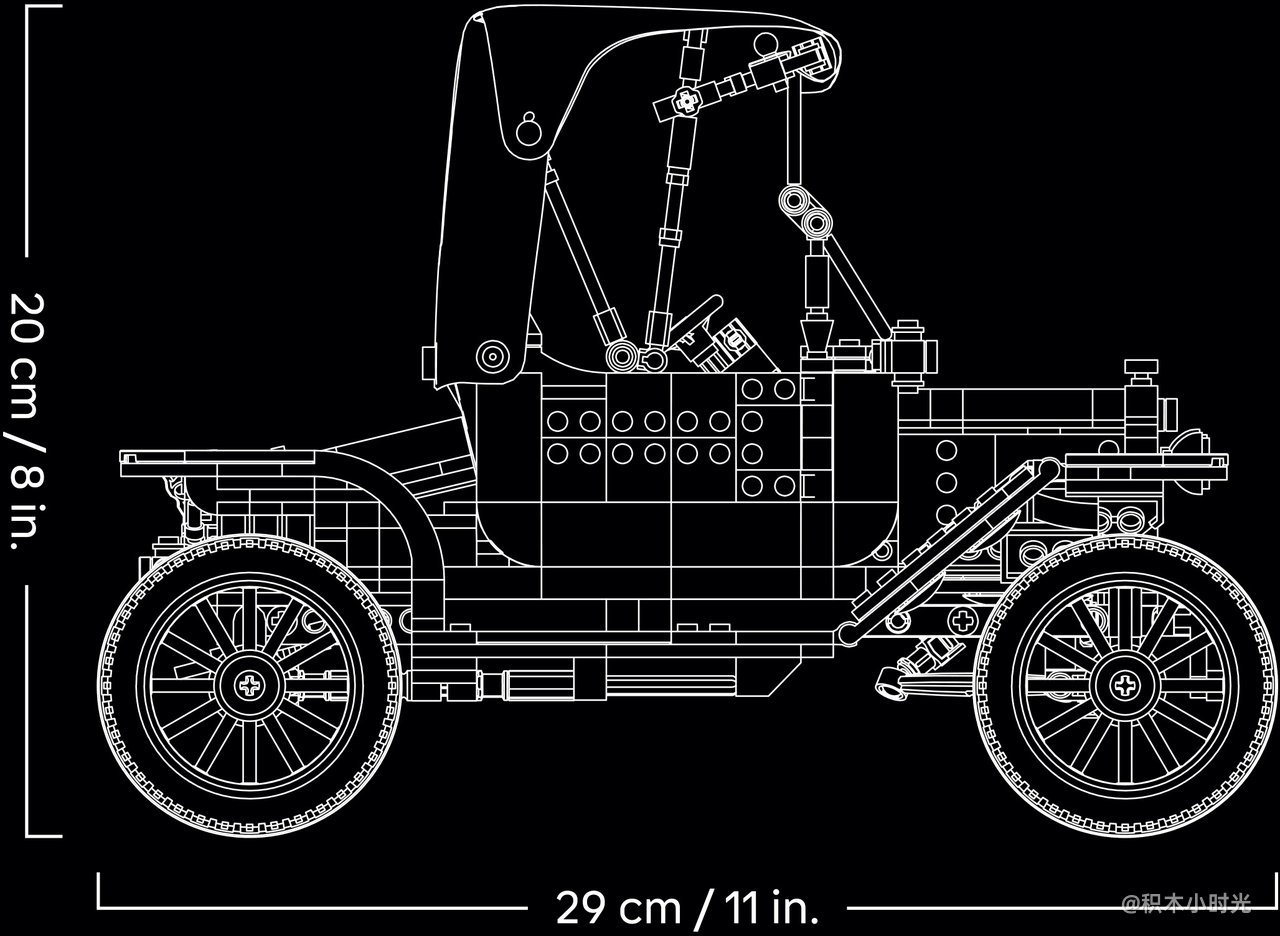 乐高 11376 福特 Model T