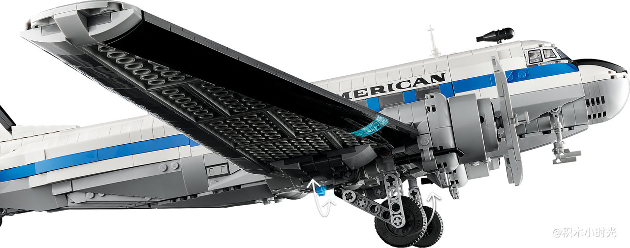 乐高 11378 道格拉斯™ DC-3™ PAN AM® 客机