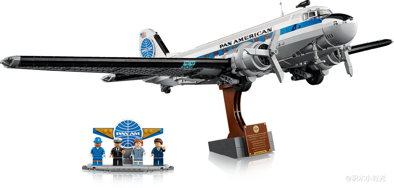 乐高 11378 道格拉斯™ DC-3™ PAN AM® 客机