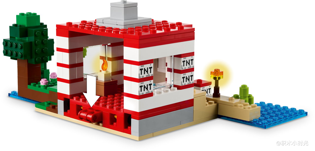 乐高 21275 TNT 丛林房屋