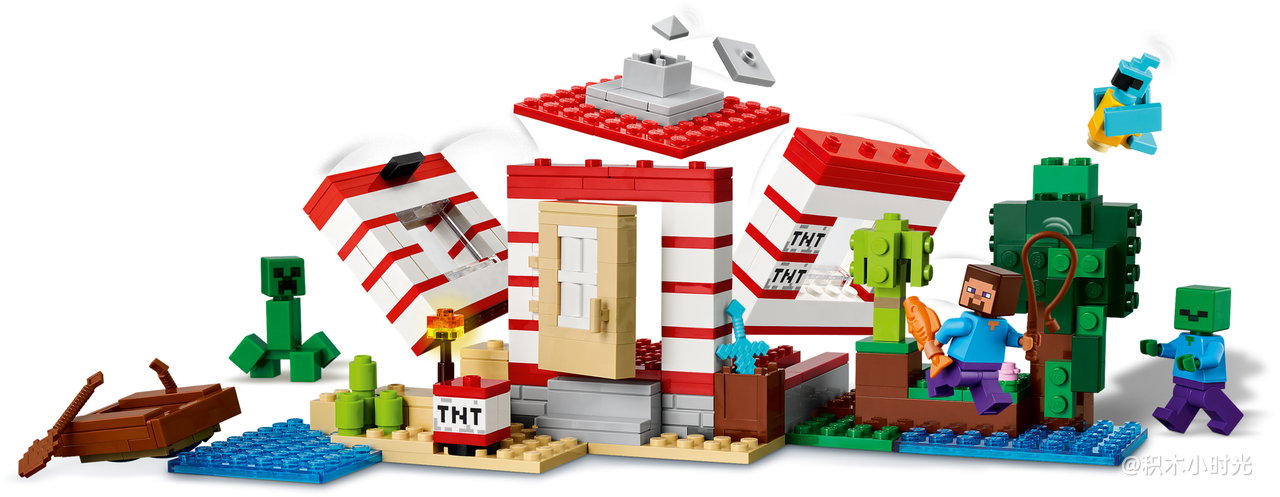 乐高 21275 TNT 丛林房屋